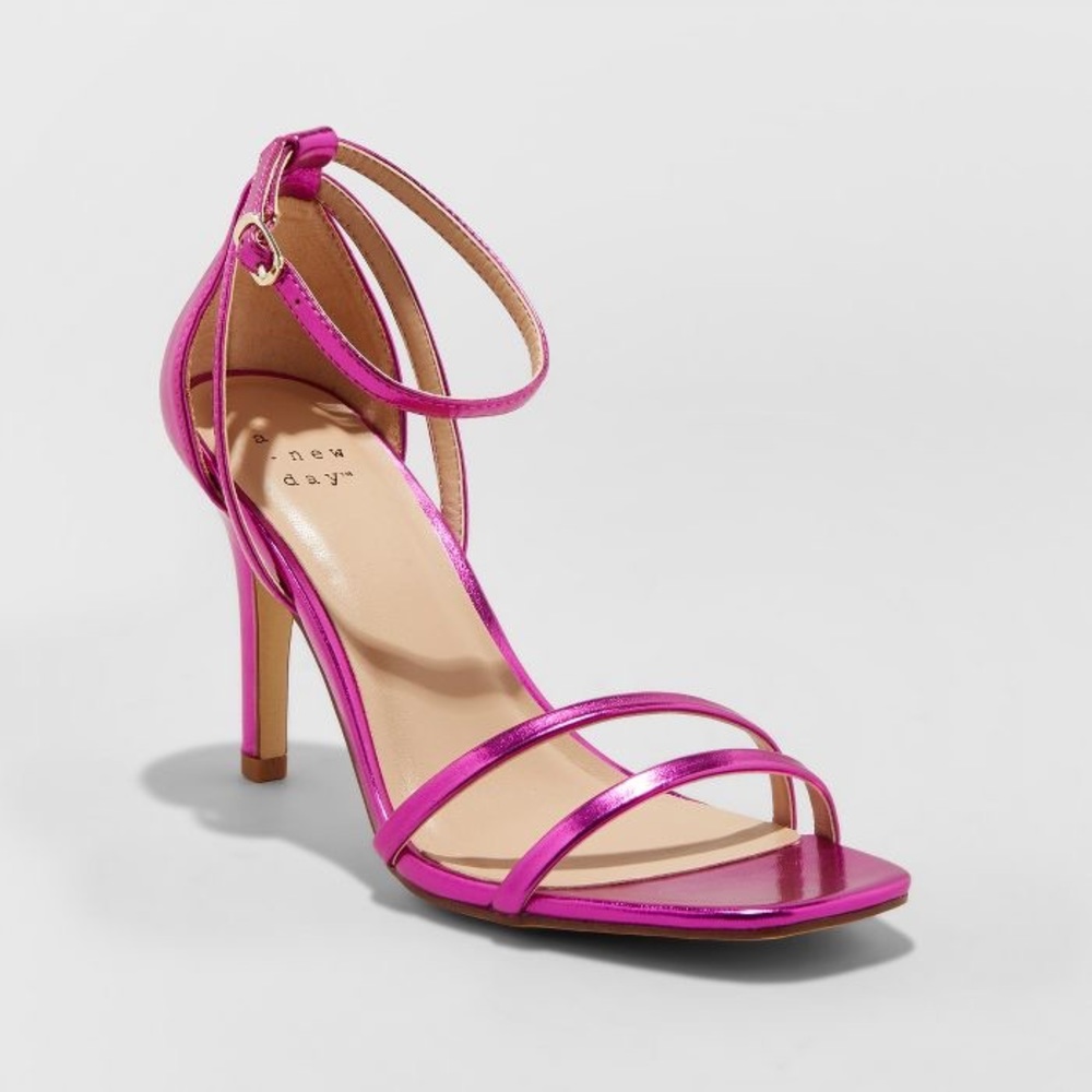 NWT Kayce Strappy Stiletto Heeled Pumps A New Day